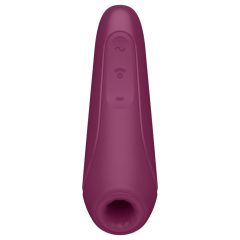   Satisfyer Curvy 1+ - okos léghullámos csiklóizgató (vörös)