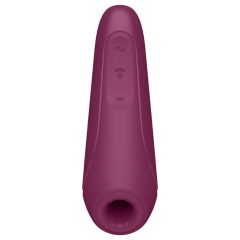   Satisfyer Curvy 1+ - okos léghullámos csiklóizgató (vörös)