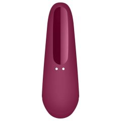   Satisfyer Curvy 1+ - okos léghullámos csiklóizgató (vörös)