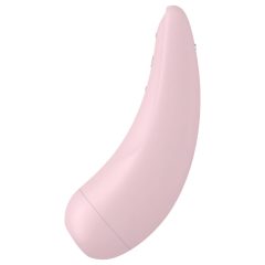   Satisfyer Curvy 2+ - okos léghullámos csiklóizgató vibrátor (pink)