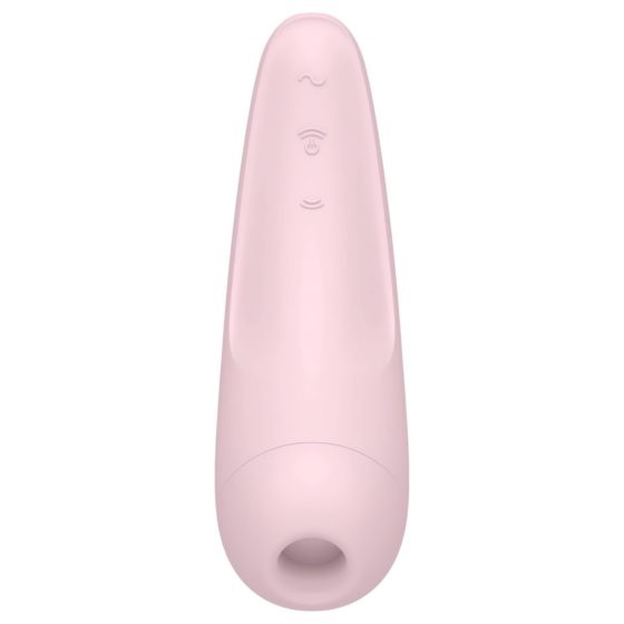 Satisfyer Curvy 2+ - okos léghullámos csiklóizgató vibrátor (pink)