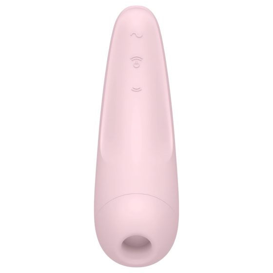 Satisfyer Curvy 2+ - okos léghullámos csiklóizgató vibrátor (pink)