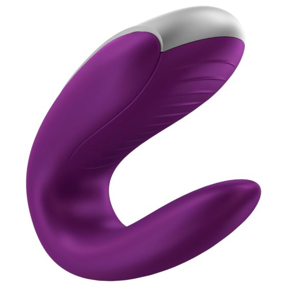 Satisfyer Double Fun - okos párvibrátor (lila)