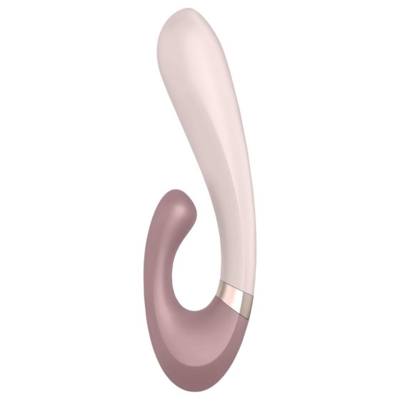 Satisfyer Heat Wave - okos, melegítő, karos vibrátor (bézs)