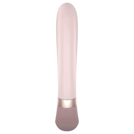 Satisfyer Heat Wave - okos, melegítő, karos vibrátor (bézs)