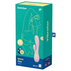   Satisfyer Mono Flex - okos vízálló vibrátor (halvány pink)