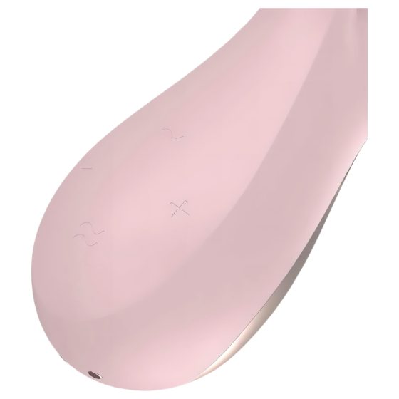 Satisfyer Mono Flex - okos vízálló vibrátor (halvány pink)