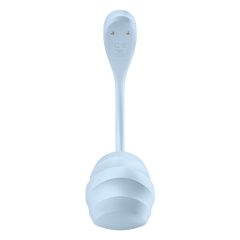 Satisfyer Smooth Petal - okos vibrációs tojás (kék)