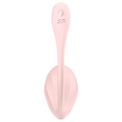 Satisfyer Ribbed Petal - rádiós vibrációs tojás (pink)