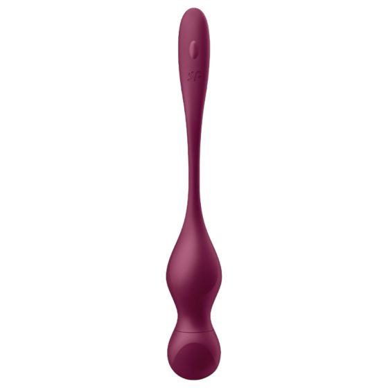 Satisfyer Love Birds Vary - okos, variálható gésagolyó (vörös)