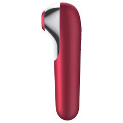   Satisfyer Dual Love - okos hüvelyi és csiklóvibrátor (piros)