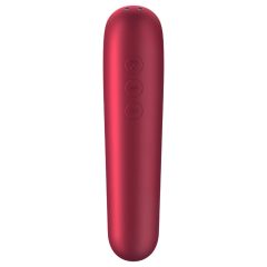   Satisfyer Dual Love - okos hüvelyi és csiklóvibrátor (piros)