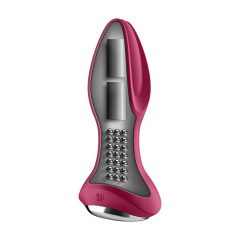   Satisfyer Rotator Plug 2 - akkus, gyöngyös anál vibrátor (fúzia)