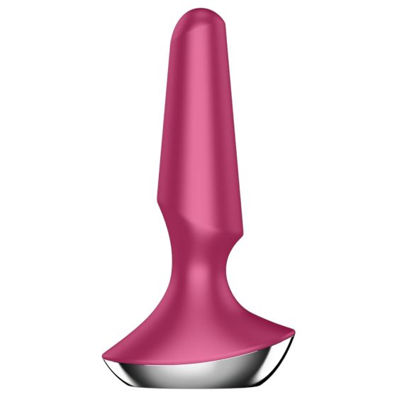 Satisfyer Plug-ilicious 2 - okos anál vibrátor (piros)