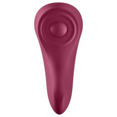   Satisfyer Sexy Secret - okos vízálló bugyivibrátor (bordó)