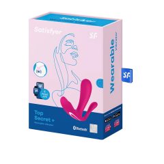 Satisfyer Top Secret Plus - okos 3 ágú vibrátor (pink)