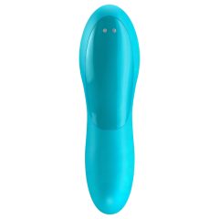 Satisfyer Teaser - akkus, vízálló ujjvibrátor (türkiz)