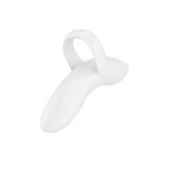   Satisfyer Bold Lover - akkus, vízálló ujj vibrátor (fehér)