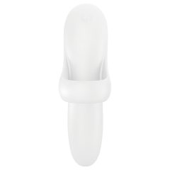   Satisfyer Bold Lover - akkus, vízálló ujj vibrátor (fehér)