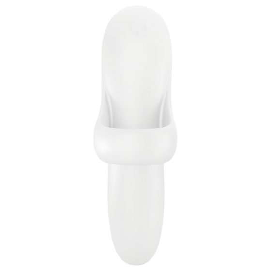 Satisfyer Bold Lover - akkus, vízálló ujj vibrátor (fehér)