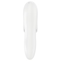   Satisfyer Bold Lover - akkus, vízálló ujj vibrátor (fehér)