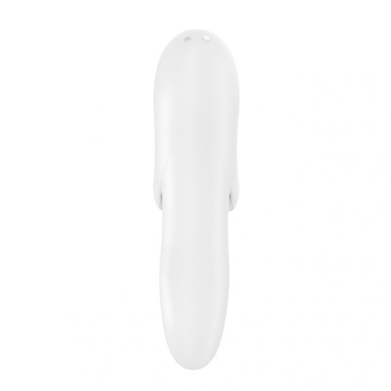 Satisfyer Bold Lover - akkus, vízálló ujj vibrátor (fehér)