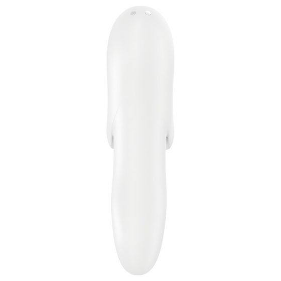 Satisfyer Bold Lover - akkus, vízálló ujj vibrátor (fehér)