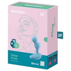 Satisfyer Deep Diver - okos anál vibrátor (kék)