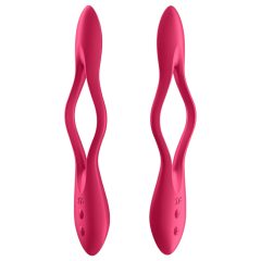   Satisfyer Elastic Joy - akkus, flexibilis párvibrátor (piros)