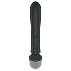   Satisfyer Triple Lover - G-pont és masszírozó vibrátor (ezüst)