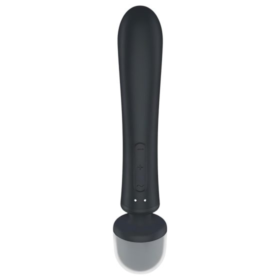 Satisfyer Triple Lover - G-pont és masszírozó vibrátor (ezüst)