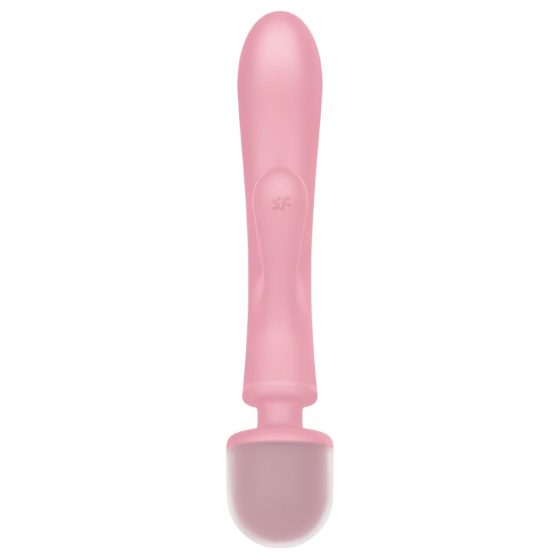 Satisfyer Triple Lover - G-pont és masszírozó vibrátor (pink)