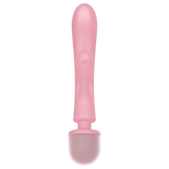 Satisfyer Triple Lover - G-pont és masszírozó vibrátor (pink)