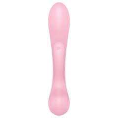 Satisfyer Triple Oh - akkus, csiklókaros vibrátor (pink)