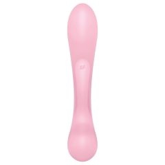 Satisfyer Triple Oh - akkus, csiklókaros vibrátor (pink)