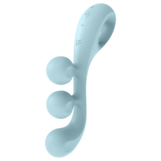 Satisfyer Tri Ball 2 - multifunkciós vibrátor (menta)