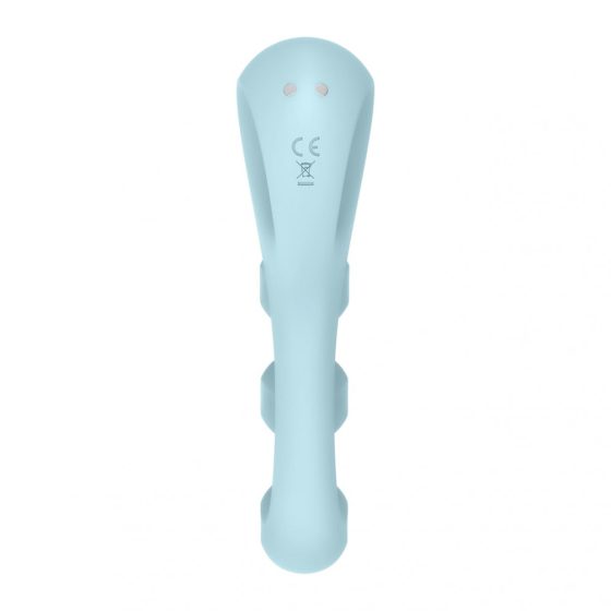 Satisfyer Tri Ball 2 - akkus, multifunkciós vibrátor (menta)