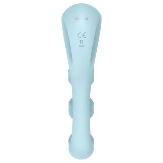 Satisfyer Tri Ball 2 - akkus, multifunkciós vibrátor (menta)