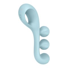   Satisfyer Tri Ball 2 - akkus, multifunkciós vibrátor (menta)