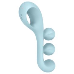   Satisfyer Tri Ball 2 - akkus, multifunkciós vibrátor (menta)