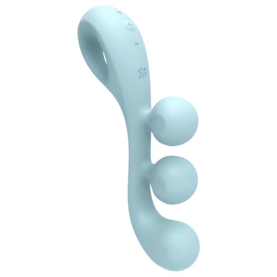 Satisfyer Tri Ball 2 - multifunkciós vibrátor (menta)