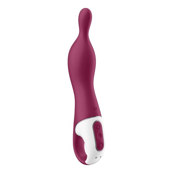 Satisfyer A-Mazing 1 - akkus, A-pont vibrátor (piros)