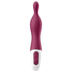 Satisfyer A-Mazing 1 - akkus, A-pont vibrátor (piros)