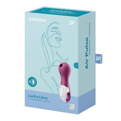   Satisfyer Lucky Libra - akkus, léghullámos csiklóizgató (lila)