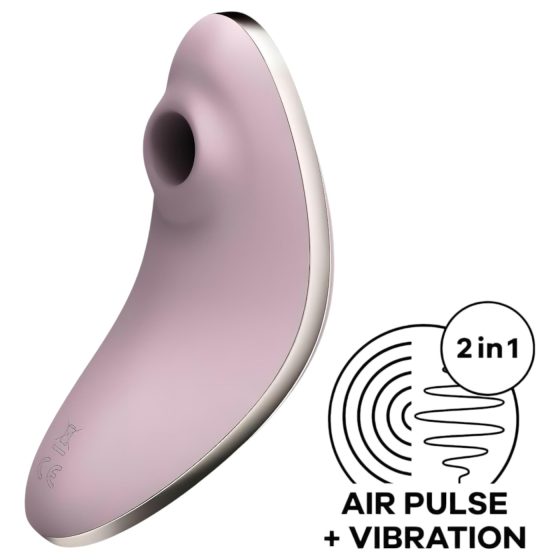 Satisfyer Vulva Lover 1 - léghullámos csiklóvibrátor (viola)