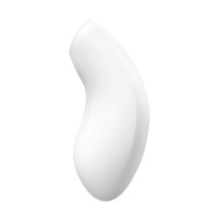   Satisfyer Vulva Lover 2 - akkus léghullámos csiklóvibrátor (fehér)