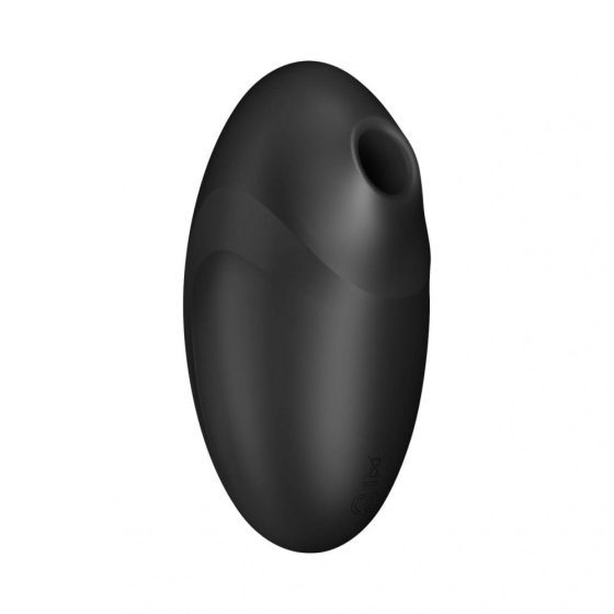 Satisfyer Vulva Lover 3 - akkus, léghullámos csiklóizgató (fekete)