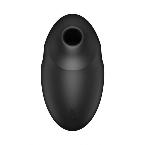 Satisfyer Vulva Lover 3 - akkus, léghullámos csiklóizgató (fekete)