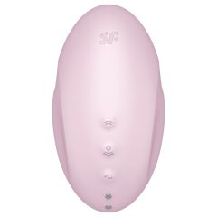   Satisfyer Vulva Lover 3 - akkus, léghullámos csiklóizgató (pink)