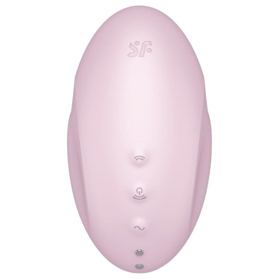 Satisfyer Vulva Lover 3 - akkus, léghullámos csiklóizgató (pink)